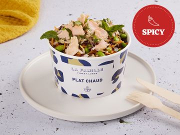 SAUMON ET RIZ SPICY