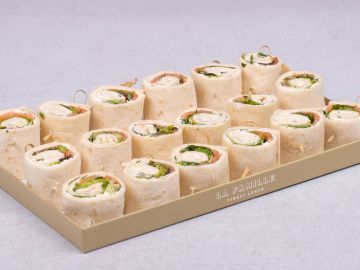 PETIT PLATEAU MINI WRAP SAUMON
