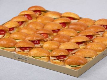 PLATEAU MINI BRIOCHE POULET CURRY-COMTÉ AOP