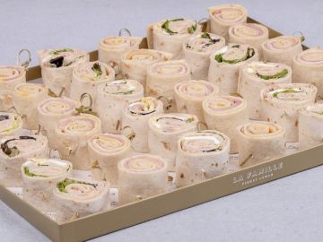 PLATEAU MINI WRAP JAMBON COMTE THON MAYONNAISE